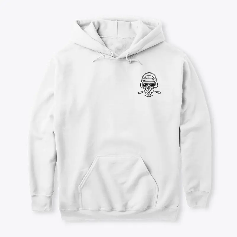 Shin x Paper Pilgrim Hoodie - White